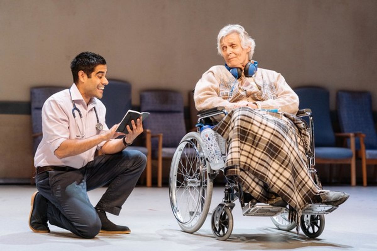 Sacha Dhawan, Simon Williams at 