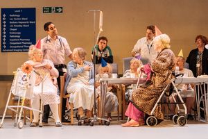 Patricia England, Sacha Dhawan, Julia Foster, and Company Photo