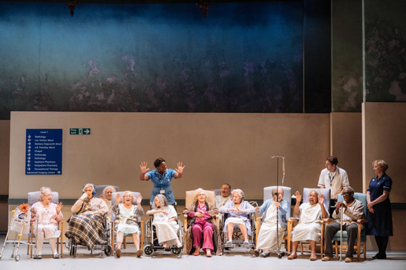 Photo Flash: First Look at Alan Bennett's ALLELUJAH! at the Bridge Theatre  Image