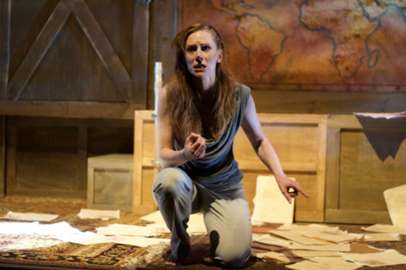 Photo Flash: First Look At Hope Summer Rep's AN ILIAD Starring Emily Trask  Image