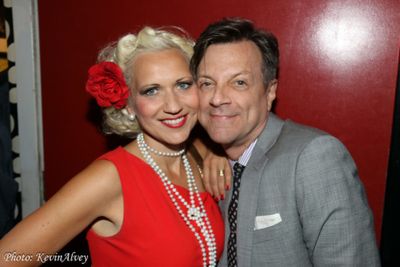 Gunhild Carling, Jim Caruso Photo