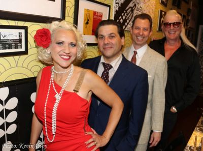 Gunhild Carling, Michael Carvale, Daniel Glass, Ron Abel Photo