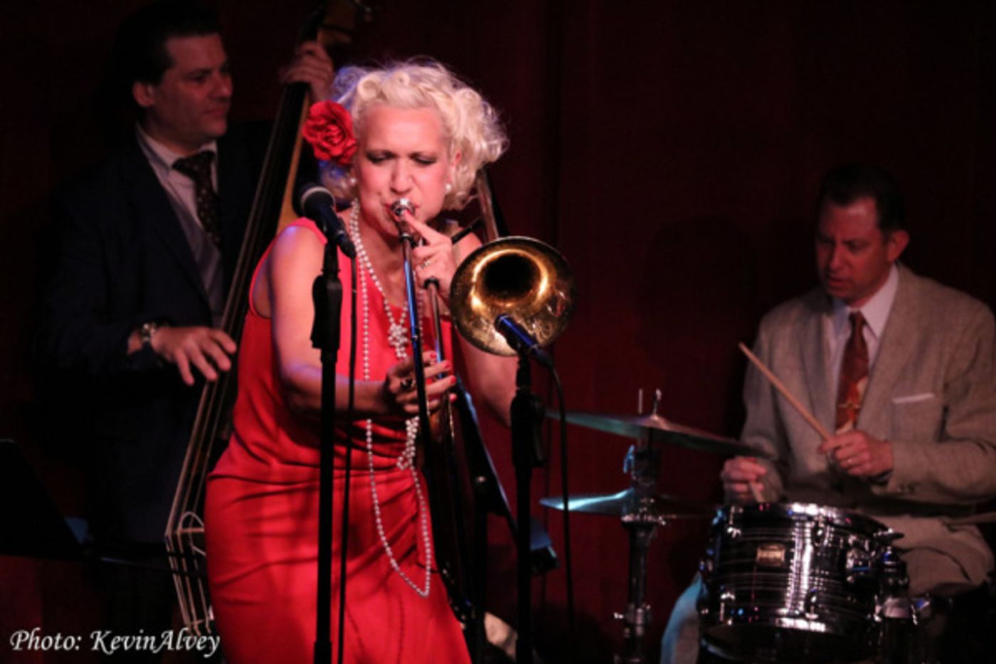 Photo Flash: Broadway at Birdland Welcomes Sweden's 'Queen of Swing' Gunhild Carling  Image
