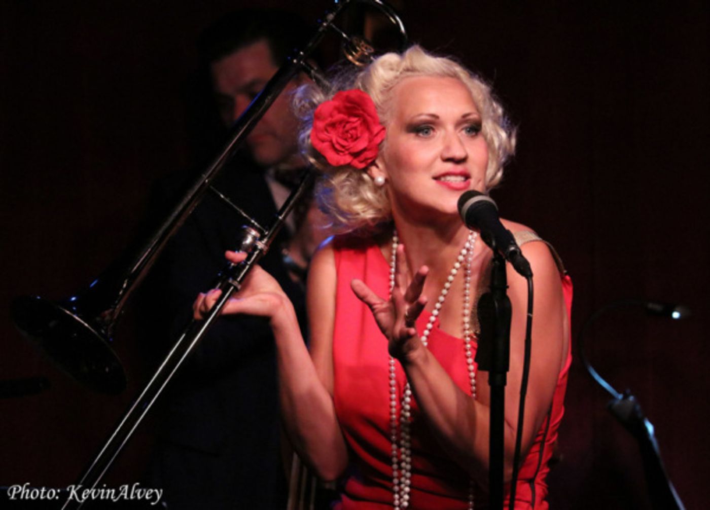 Photo Flash: Broadway at Birdland Welcomes Sweden's 'Queen of Swing' Gunhild Carling  Image