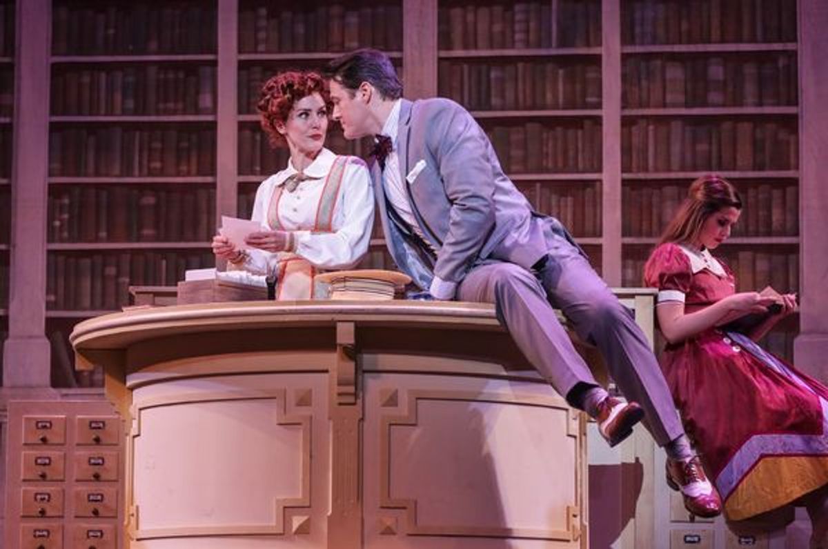 Mara Davi and Edward Watts at 