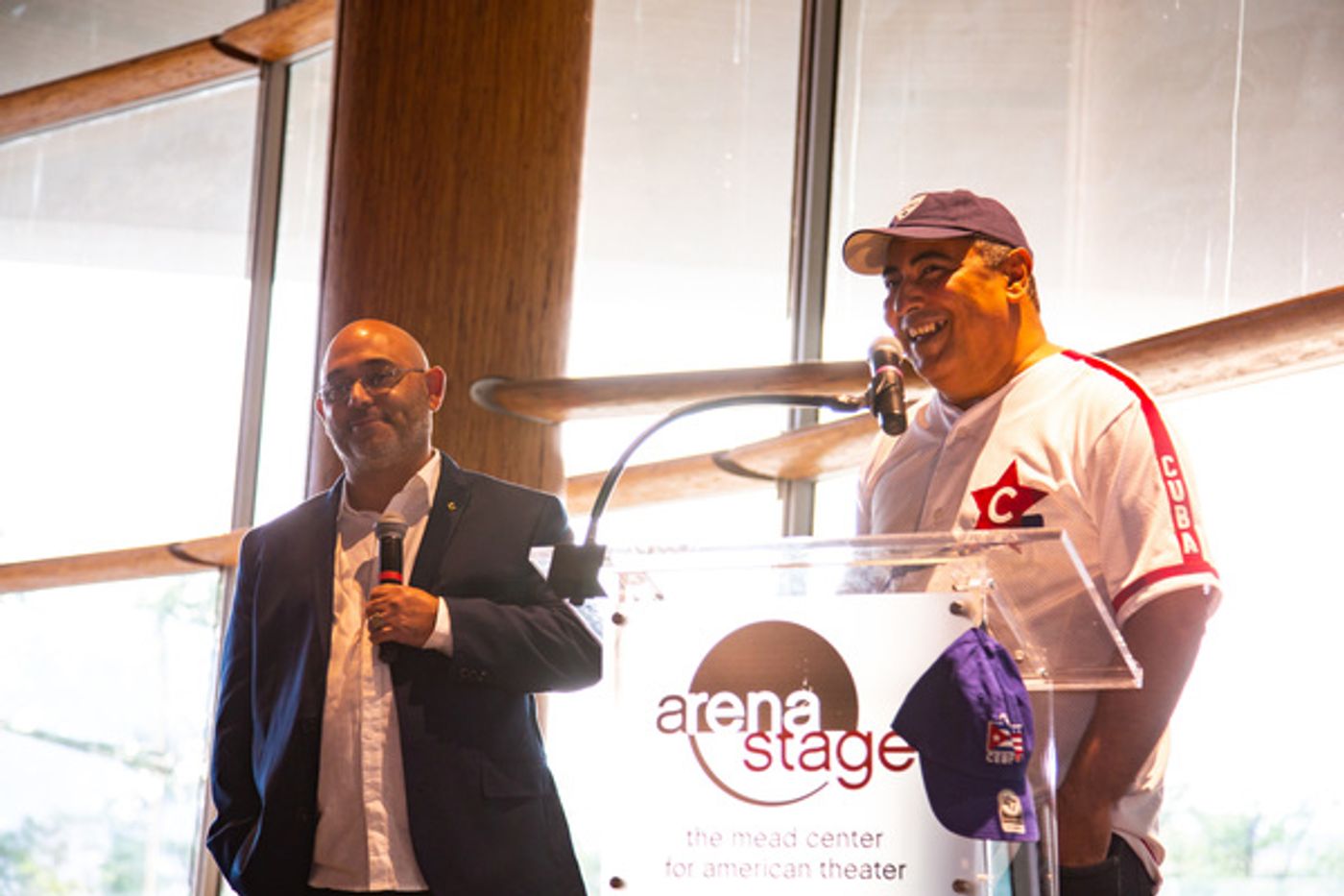Photo Flash: Arena Stage Opens CUBAN SLUGGER Exhibit Photo Flash: Arena Stage Opens CUBAN SLUGGER Exhibit Image