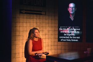 Deanne Bray and Troy Kotsur (on screen)
 Photo