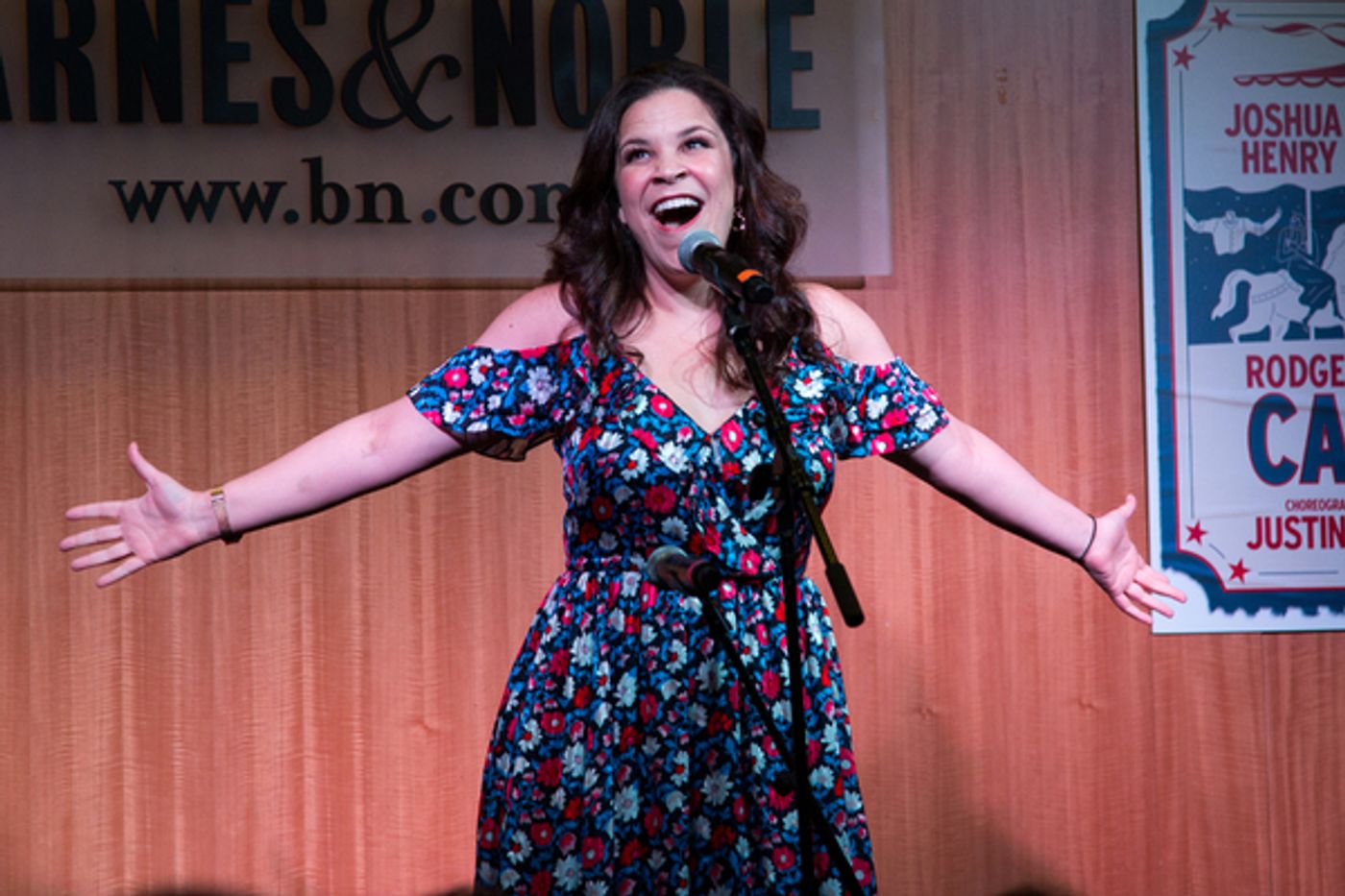 Photo Coverage: The Cast of CAROUSEL Celebrates Cast Recording Release at Barnes and Noble  Image