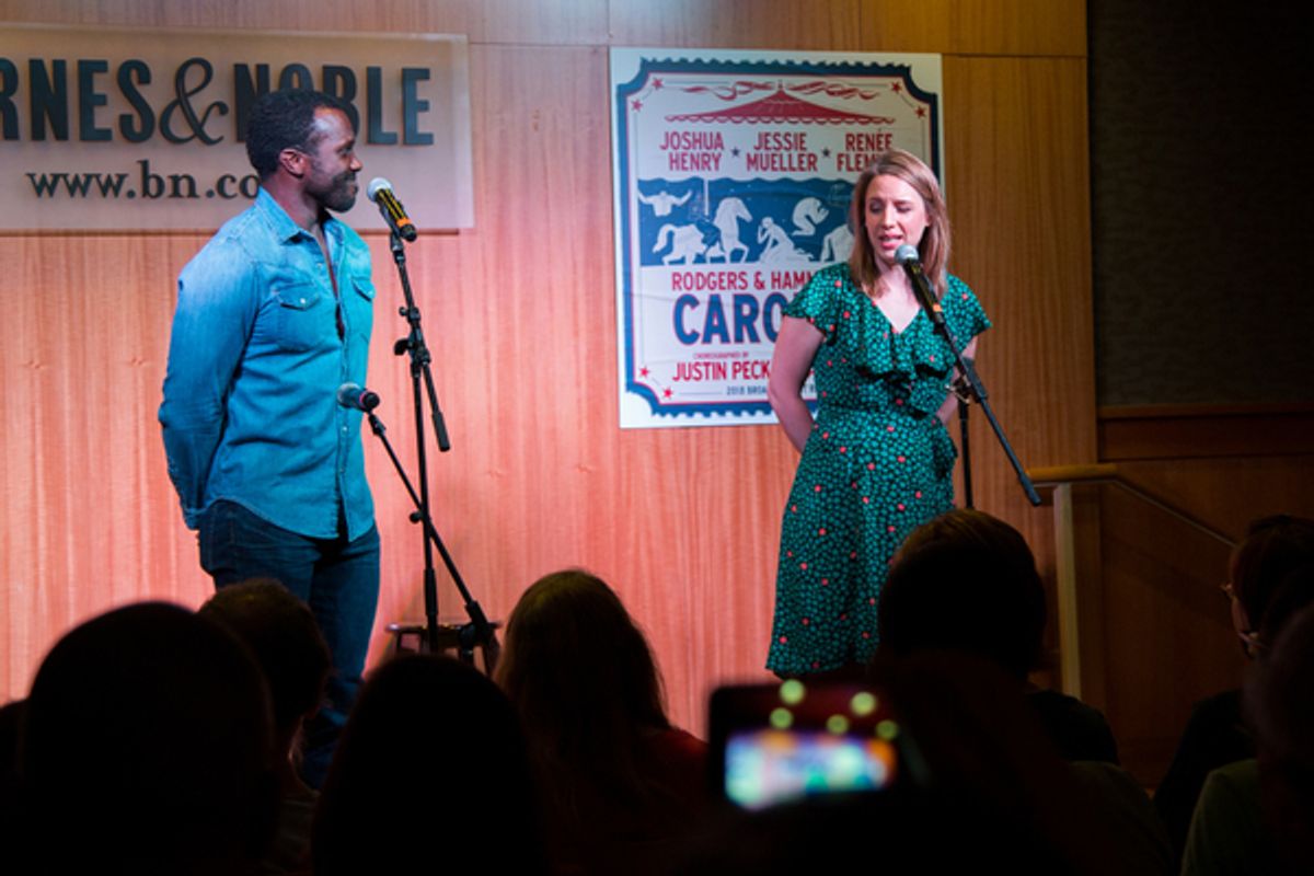 Joshua Henry, Jessie Mueller at 