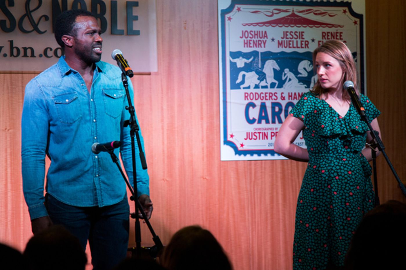 Photo Coverage: The Cast of CAROUSEL Celebrates Cast Recording Release at Barnes and Noble  Image