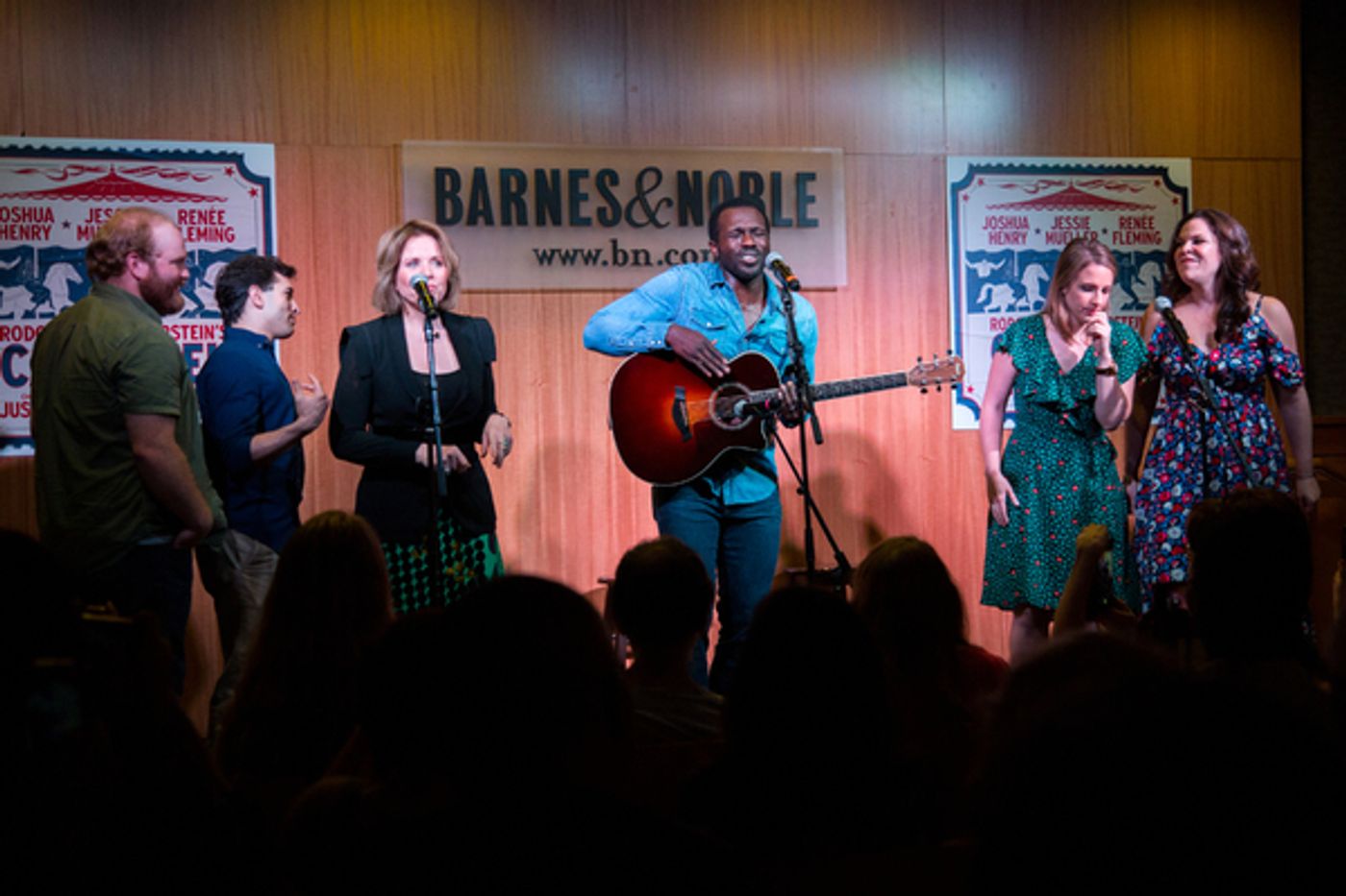 Photo Coverage: The Cast of CAROUSEL Celebrates Cast Recording Release at Barnes and Noble  Image