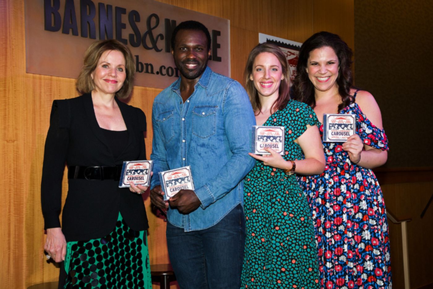 Photo Coverage: The Cast of CAROUSEL Celebrates Cast Recording Release at Barnes and Noble  Image
