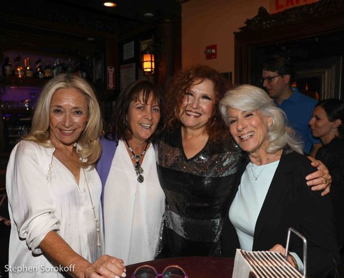 Eda Sorokoff, Paula Kaminsky, Melissa Manchester, Jamie deRoy at 