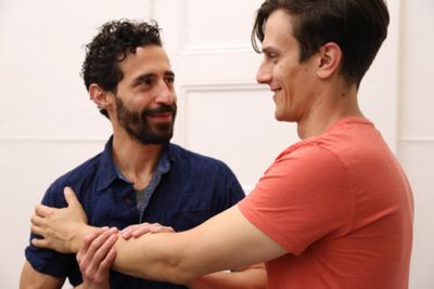 Jose Joaquin Perez and Maxwell Eddy.  Photo