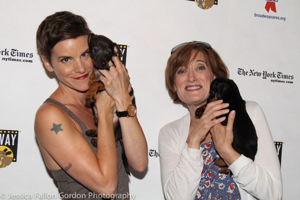 Jenn Colella and Petrina Bromley  at 