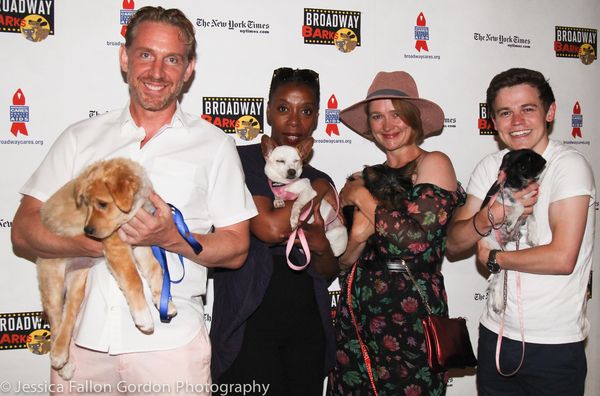 Paul Thornley, Noma Dumezweni, Poppy Miller, and Sam Clemmett Photo