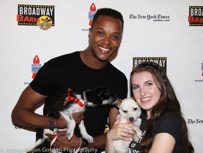 J. Harrison Ghee and Jenna Berloni Photo