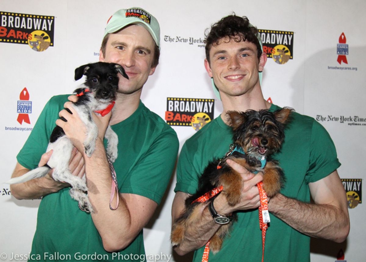 Gavin Creel and Charlie Stemp at 