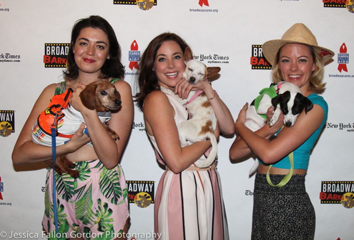 Barrett Wilbert Weed, Erika Henningsen, and Kate Rockwell at 