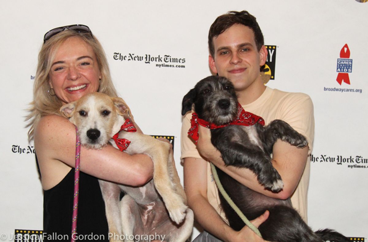 Rachel Bay Jones and Taylor Trensch at 