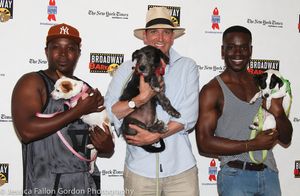 Bongi Duma, Stephen Carlile, and Bradley Gibson @ BroadwayWorld Bongi Duma, Stephen Carlile, and Bradley Gibson Photo