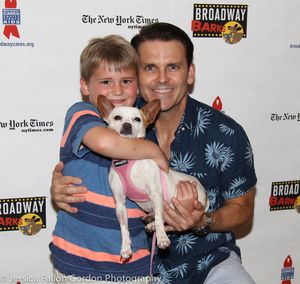 Robert Creighton and son @ BroadwayWorld Robert Creighton and son Photo