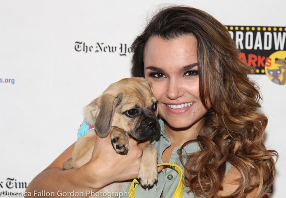 Samantha Barks at 