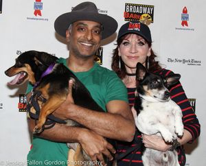 Manu Narayan and Marilu Henner @ BroadwayWorld Manu Narayan and Marilu Henner Photo