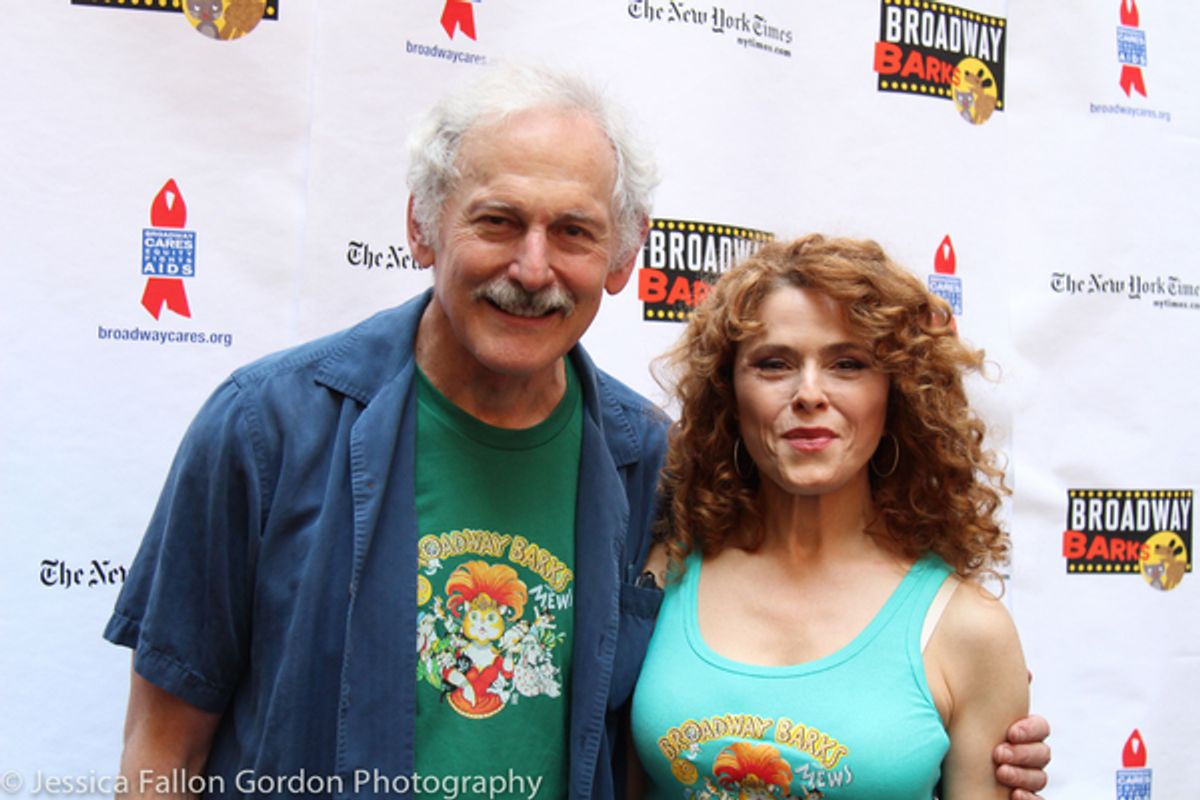 Victor Garber and Bernadette Peters at 