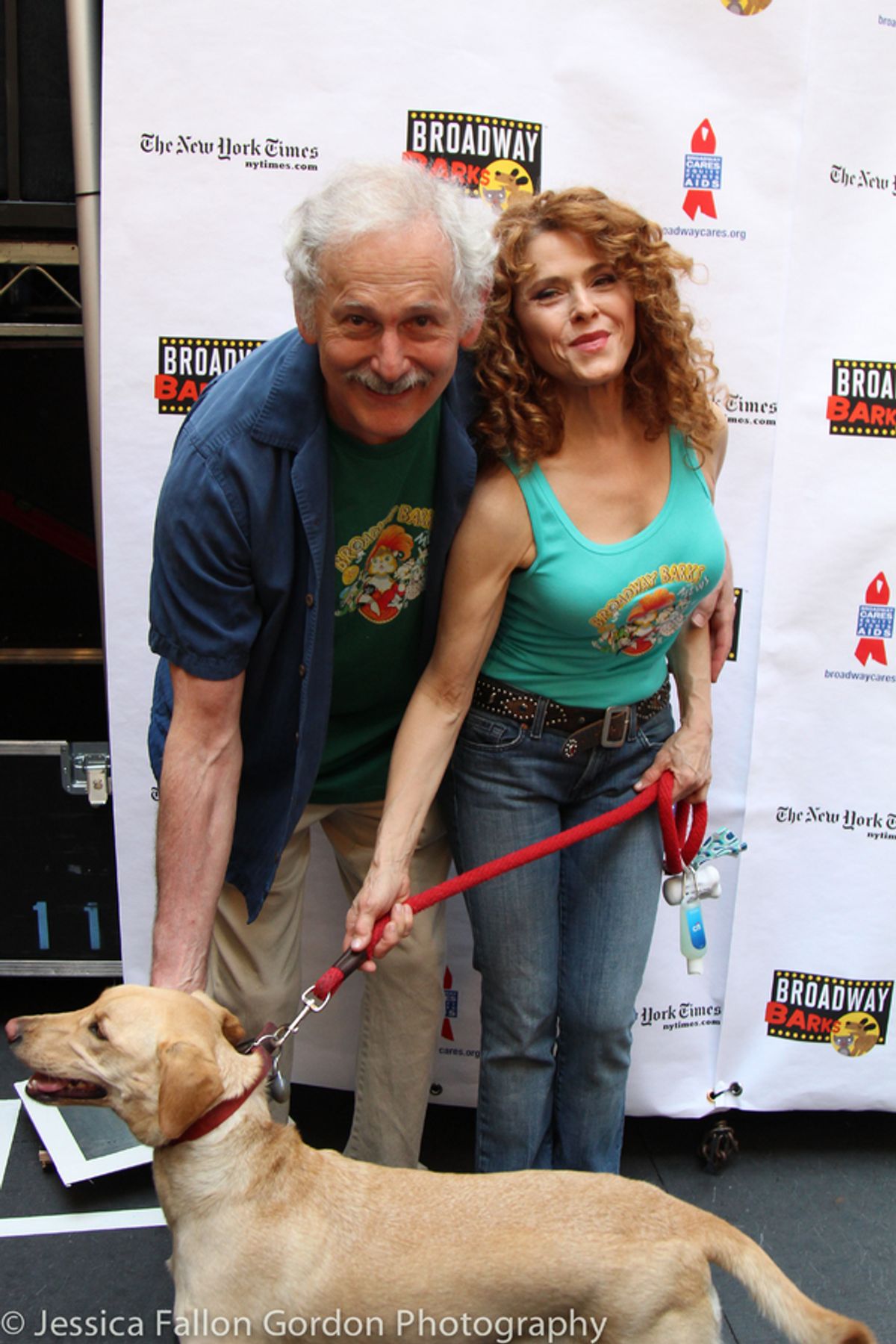 Victor Garber and Bernadette Peters at 