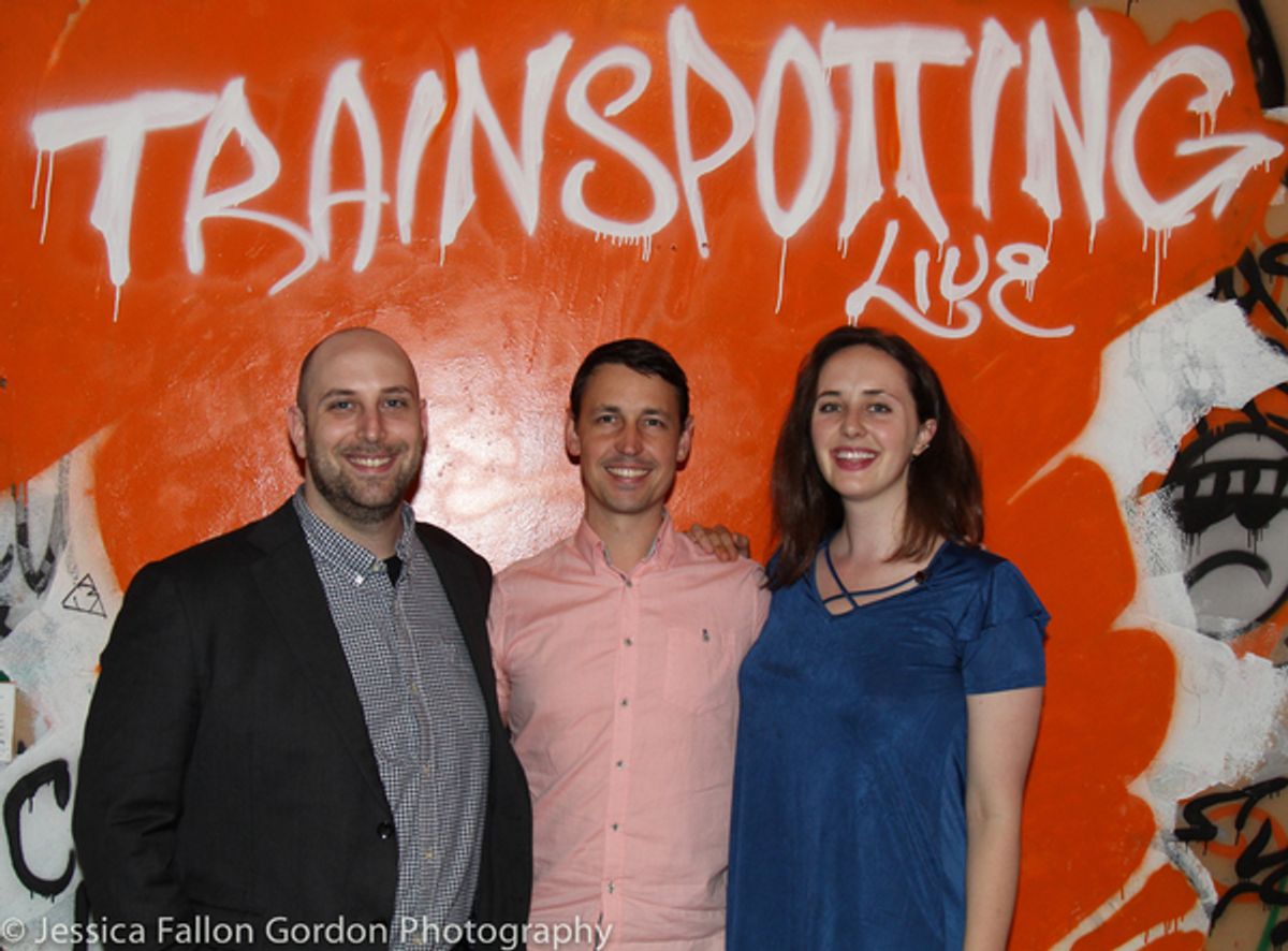 Michael Amendola, Scott Griffin, and Claire Edmonds at 