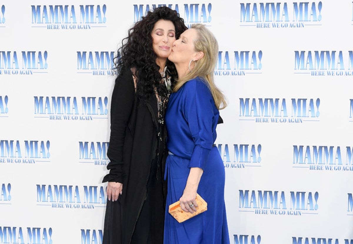 Cher y Meryl Streep at 