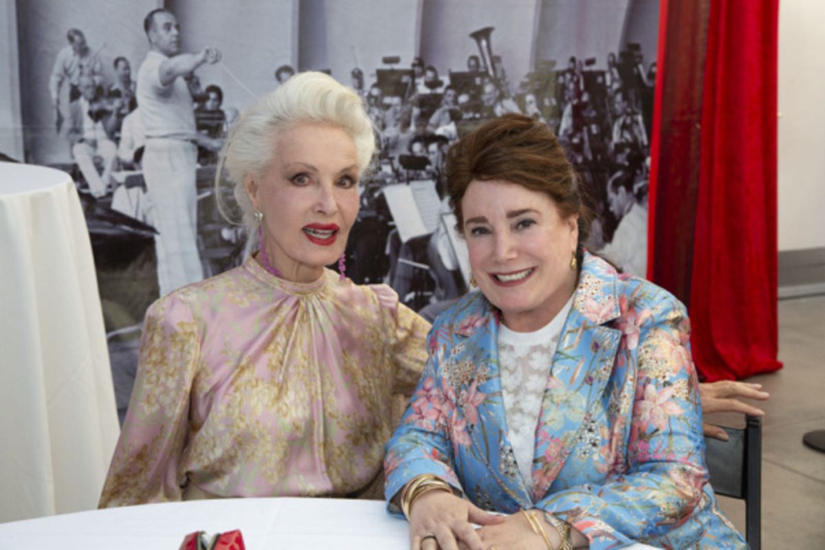 Julie Newmar and Donelle Dadigan at 