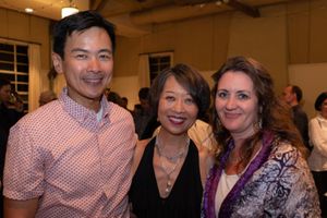 Joel de la Fuente, Jeanne Sakata, Lisa Rothe Photo
