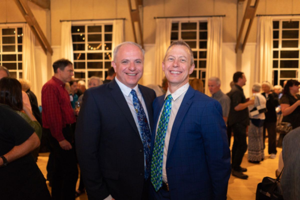 Phil Santora and Christian Asher at 