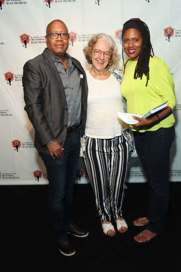 Talvin Wilkes, Anne Hamburger, and Nikkole Salter Photo