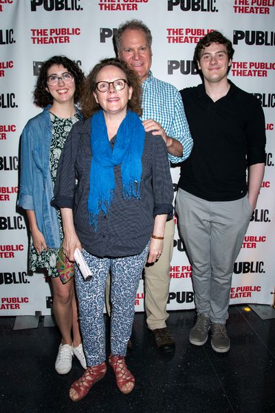 Maryann Plunkett, Jay O. Sanders and family Photo