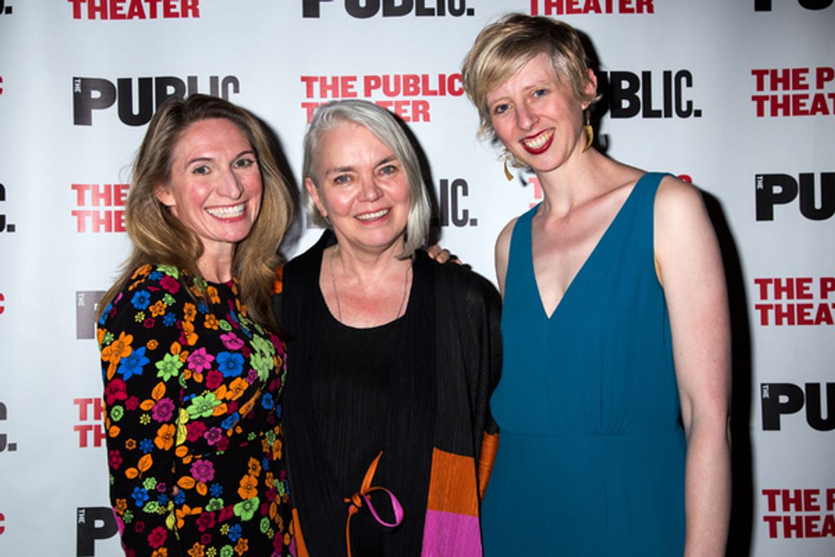 Rinne Groff, Susan Hilferty, Marissa Wolf at 