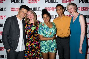 Enver Gjokaj, Rinne Groff, Oskar Eustis, Kyle Beltran, Rebecca Naomi Jones, Marissa Wolf @ BroadwayWorld Enver Gjokaj, Rinne Groff, Oskar Eustis, Kyle Beltran, Rebecca Naomi Jones, Marissa W Photo