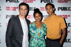 Enver Gjokaj, Rebecca Naomi Jones, Kyle Beltran @ BroadwayWorld Enver Gjokaj, Rebecca Naomi Jones, Kyle Beltran Photo