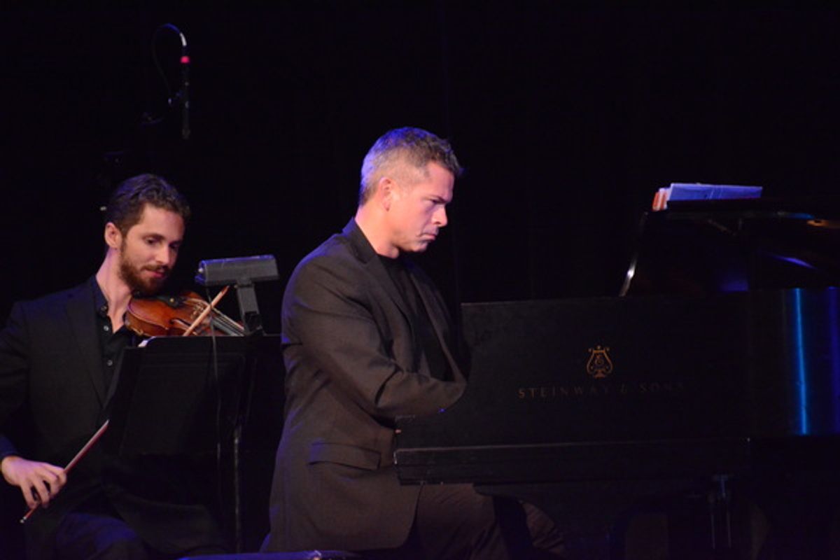 Jonathan Russell and Jon Fischer (Musical Director) at 