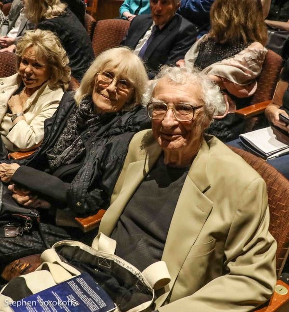 Margery Gray & Sheldon Harnick at 