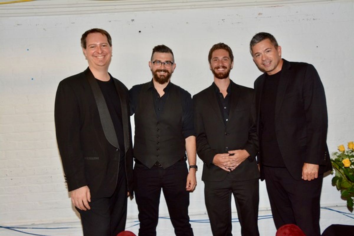 The Band-Jerry DeVore, Zak Eldridge, Jonathan Russell and John Fischer (Musical Director) at 