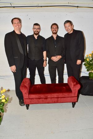 erry DeVore, Zak Eldridge, Jonathan Russell and John Fischer @ BroadwayWorld erry DeVore, Zak Eldridge, Jonathan Russell and John Fischer Photo