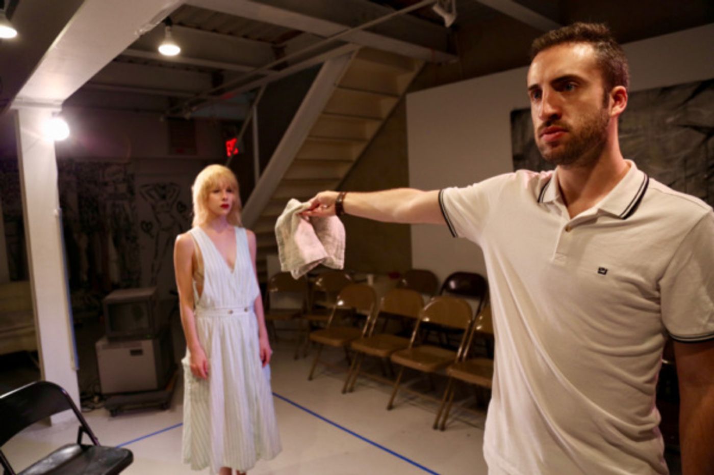 Photo Flash: The Bridge Production Group Stages THE BLUE ROOM At WhiteBox  Image