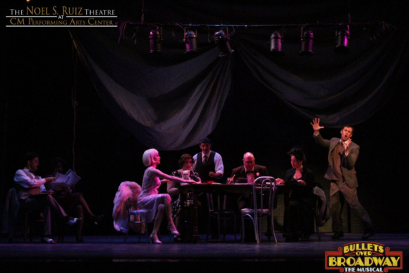 Photo Flash: The Roaring 20's Are Alive at The Noel S. Ruiz Theatre with BULLETS OVER BROADWAY  Image