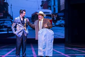 Eddie Clendening (Elvis) and Jerry Kernion (Colonel Tom Parker) Photo