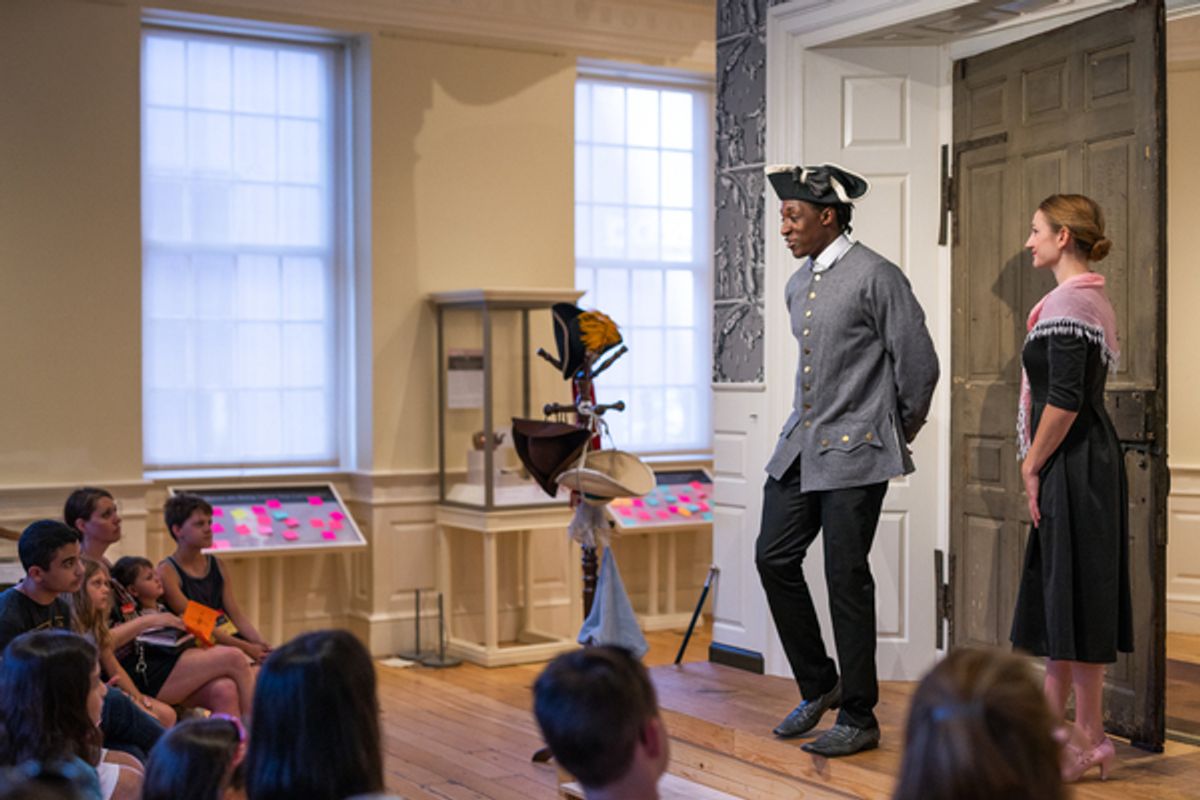 Stephen Samson and Marge Dunn at 