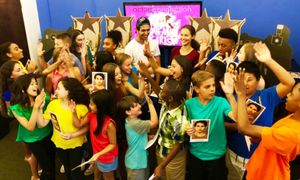 Cheech Manohar and Actors Connection Kids & Teens Photo