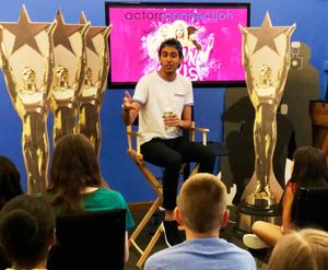 Cheech Manohar and Actors Connection Kids & Teens Photo